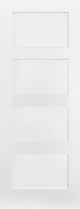 Shaker 4P Primed White